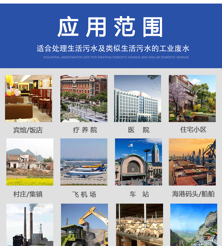 小型地埋式污水處理設備的應用